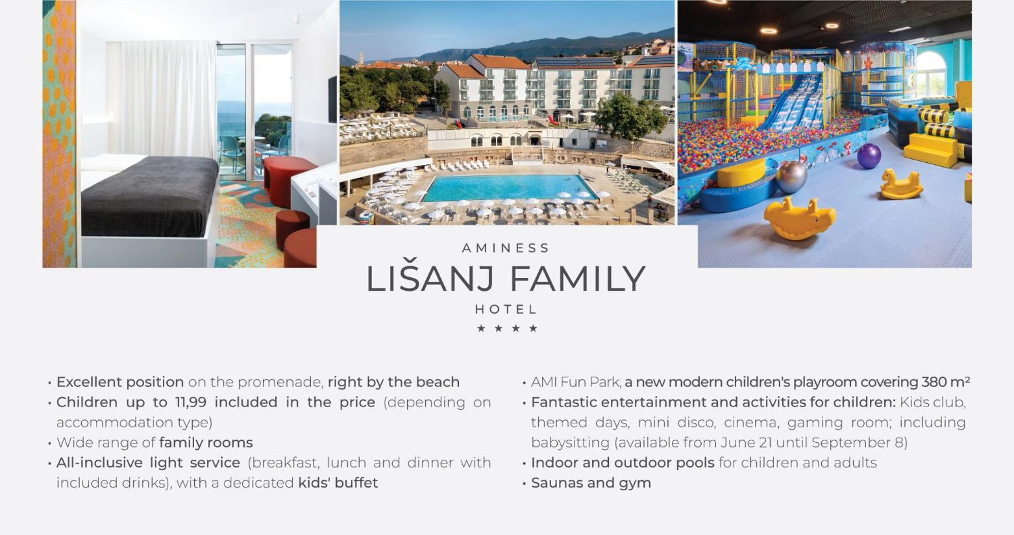 Aminess Vival Casa Lisanj Otel Novi Vinodolski Dış mekan fotoğraf