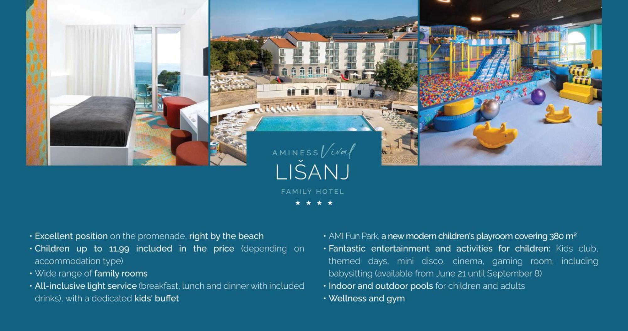 Aminess Vival Casa Lisanj Otel Novi Vinodolski Dış mekan fotoğraf